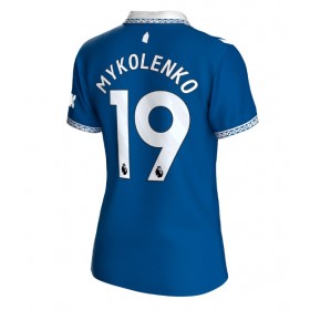 Everton Vitaliy Mykolenko #19 Hemmakläder Dam 2023-24 Kortärmad